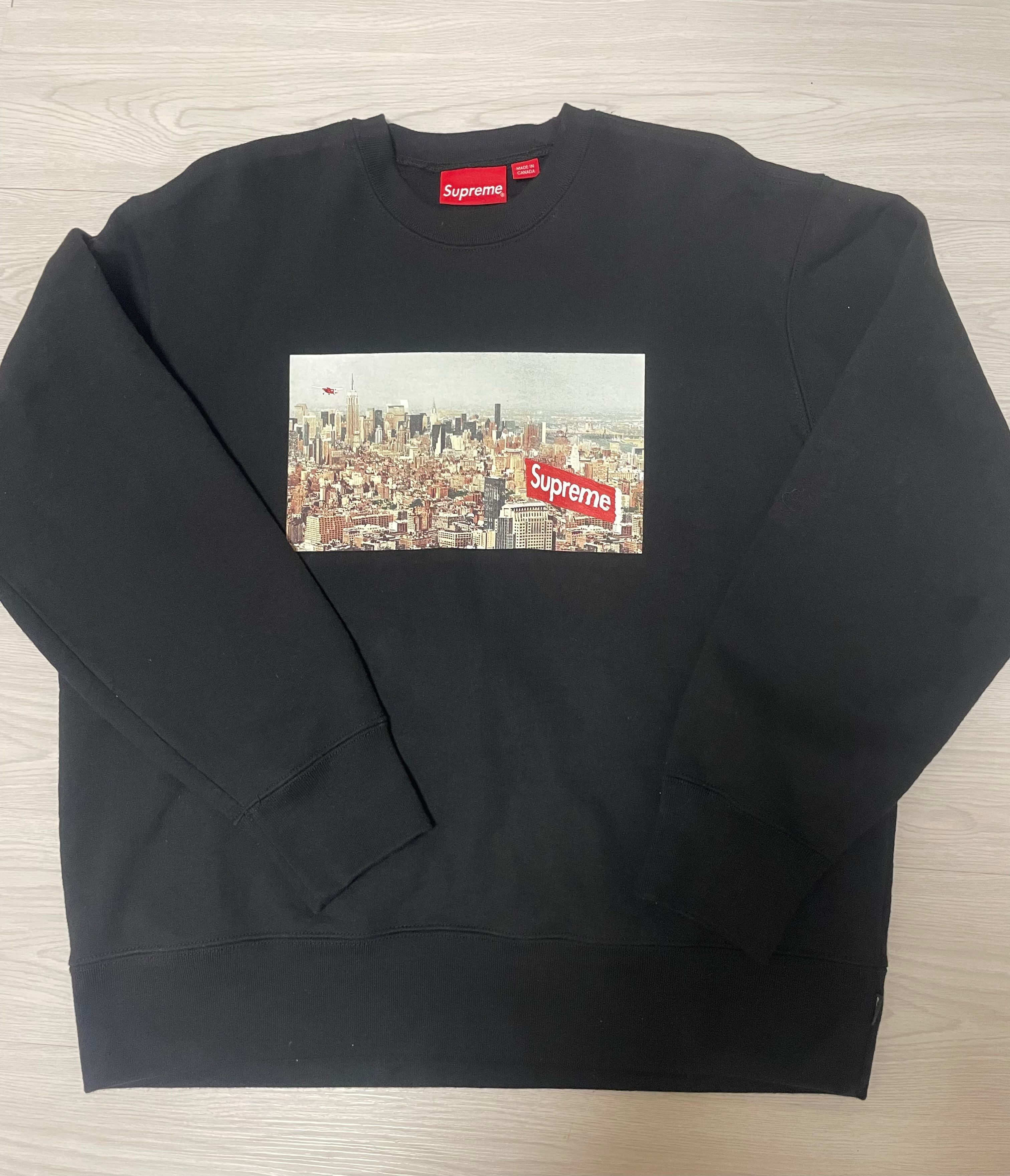 Supreme Aerial Crewneck "Black"
