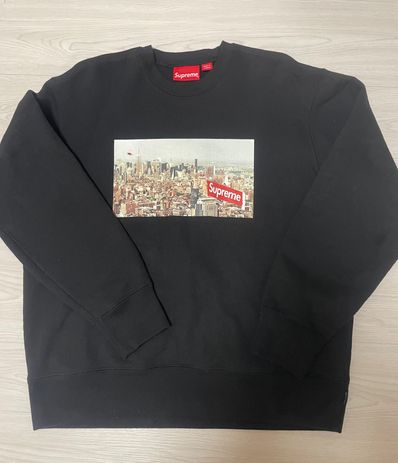Supreme Aerial Crewneck "Black"