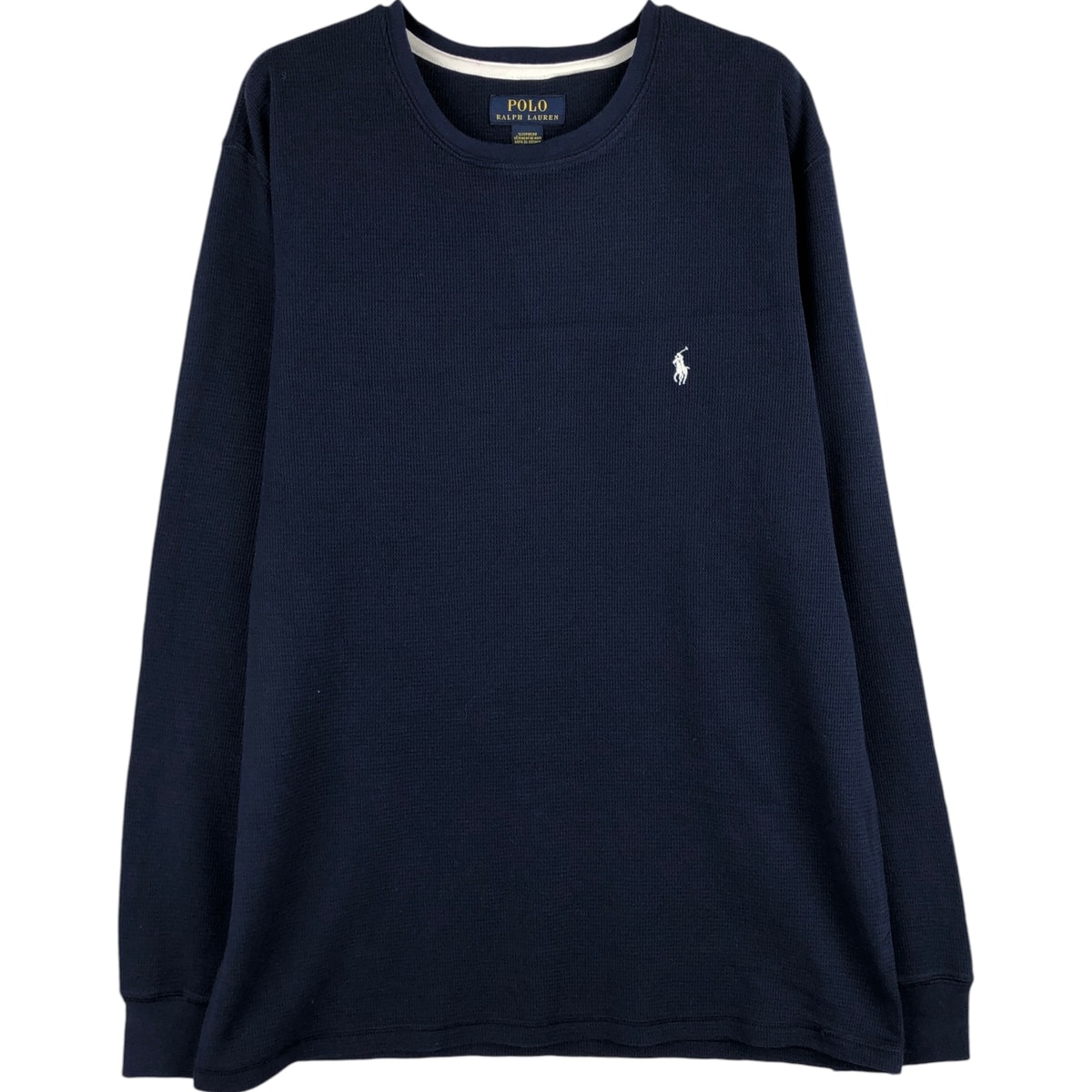 古着 ラルフローレン Ralph Lauren POLO RALPH LAUREN SLEEPWEAR サーマルロングTシャツ メンズXL相当/eaa609054