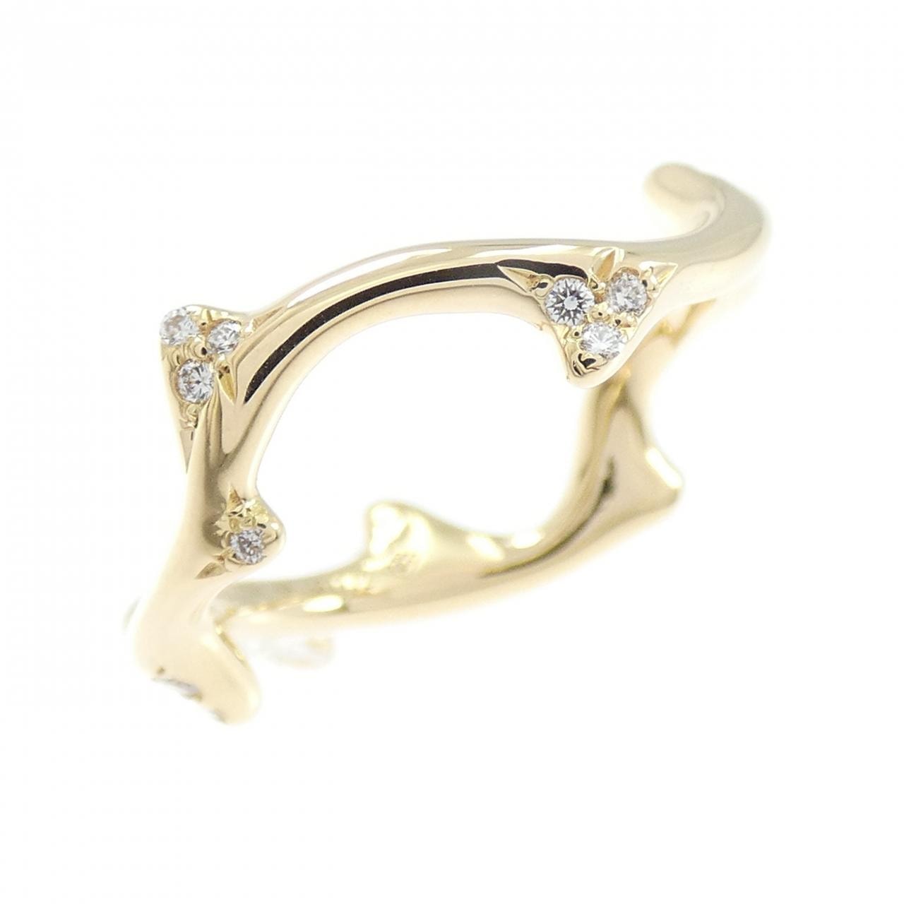 クリスチャンディオール ボワ ドゥ ローズ リング