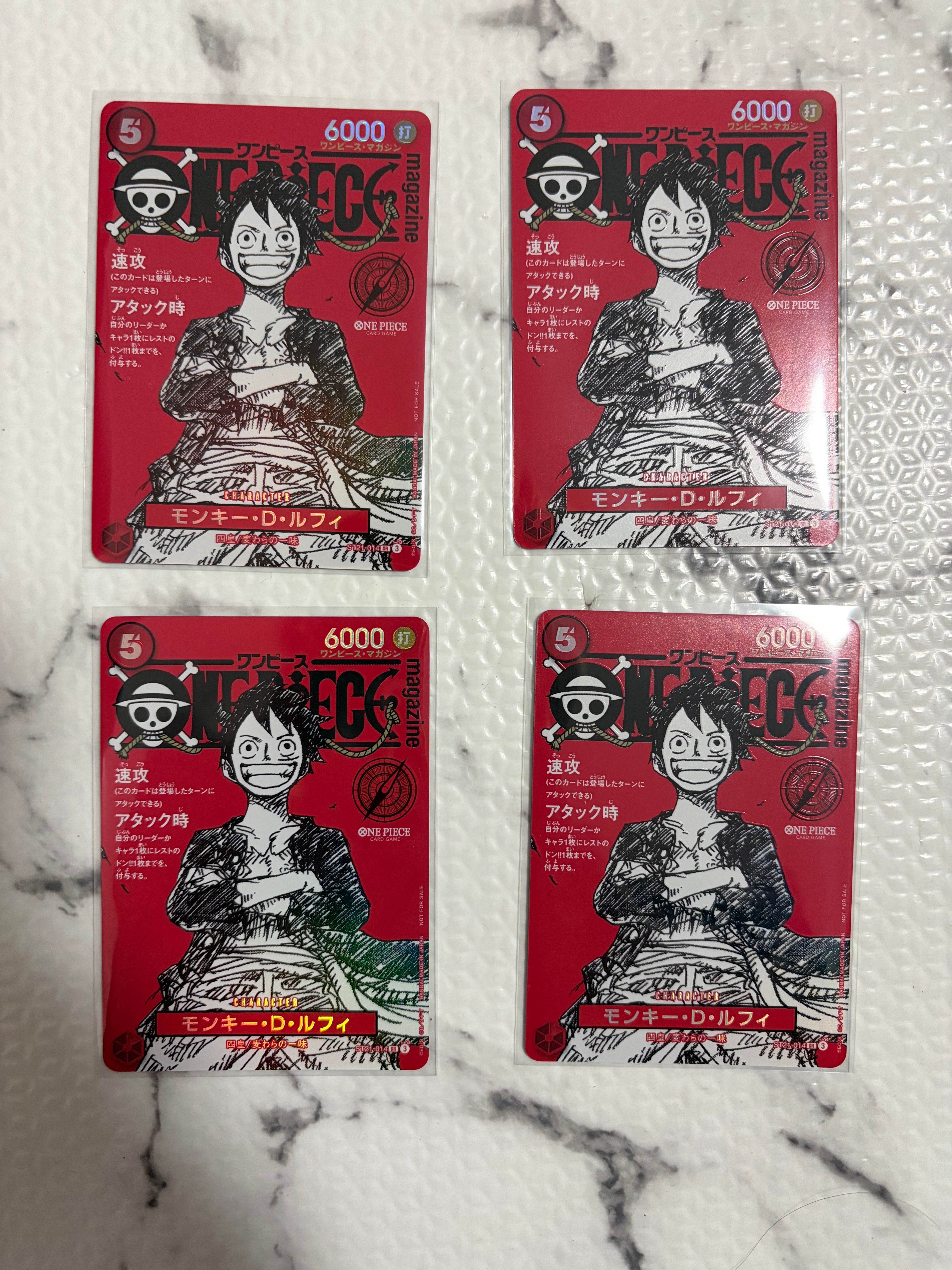 PSA10】モンキー・D・ルフィ L [ST13-003]【英語版】(プロモーション