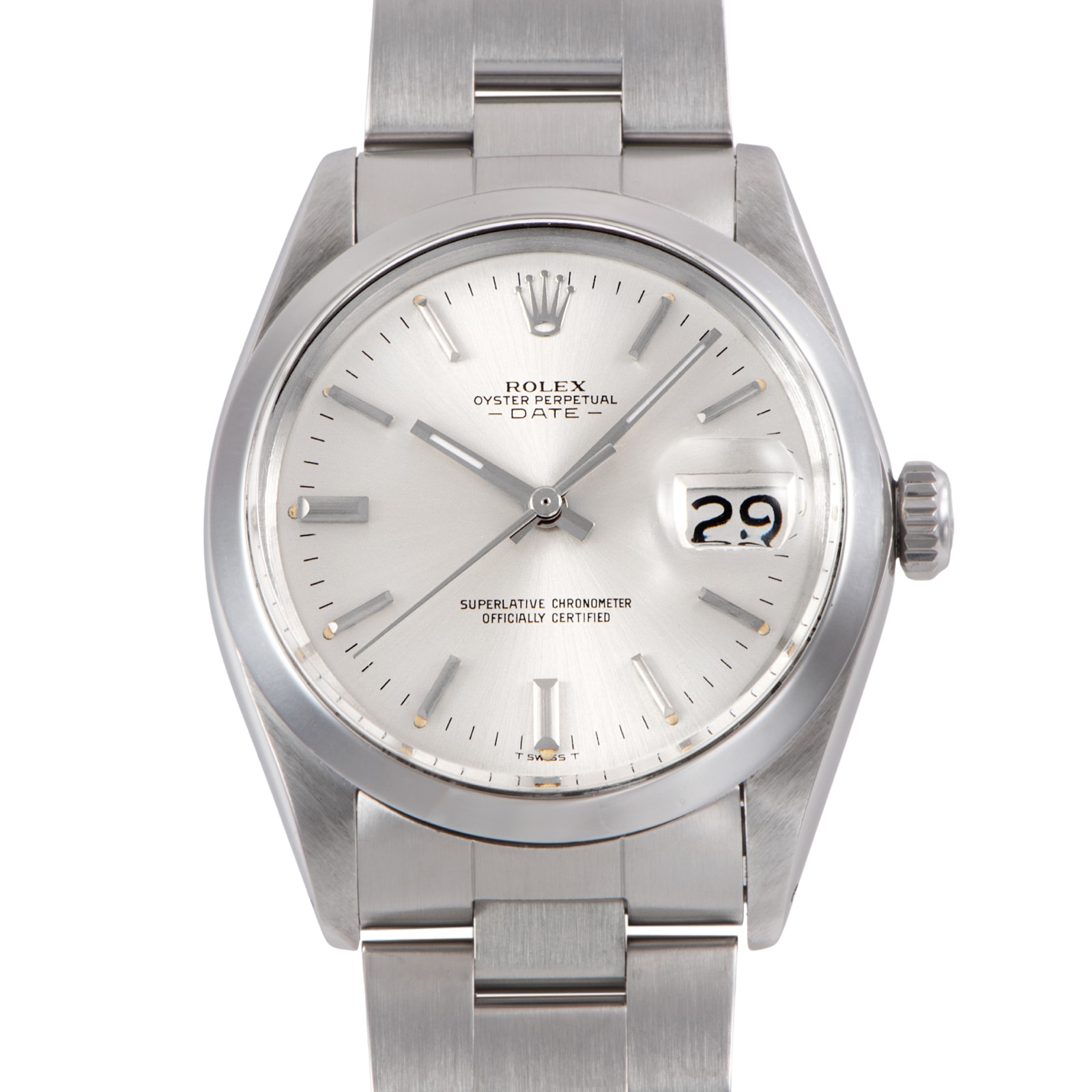 ROLEX ロレックス パーペチュアルデイト 1500 1973年製 ステンレススチール【中古】