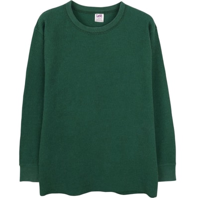 古着 80~90年代 リー Lee サーマルロングTシャツ USA製 メンズL相当 ヴィンテージ/eaa652954