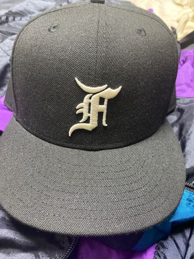 FEAR OF GOD ESSENTIALS New Era Fitted Cap (FW20) "Black"