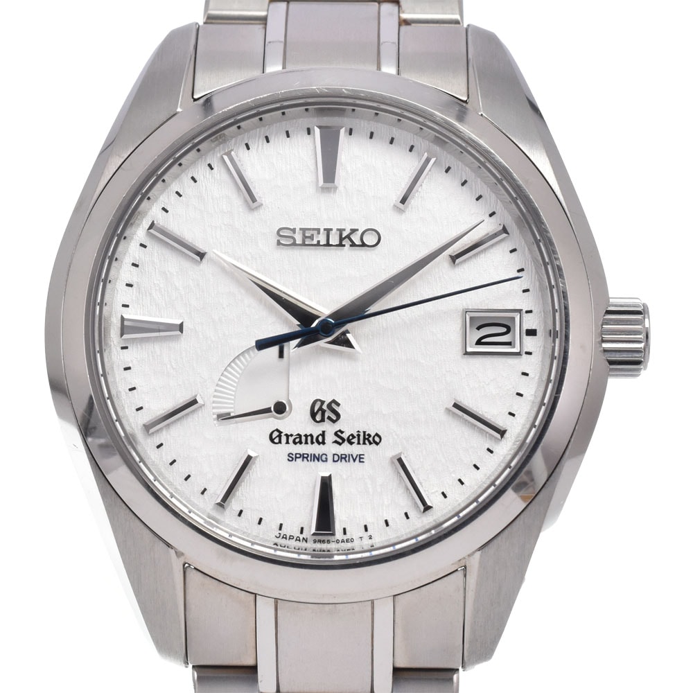 セイコー SEIKO SBGA011/9R65-0AE0 グランドセイコー ヘリテージコレクション 雪白 スプリングドライブ メンズ 良品 腕時計 H#149521