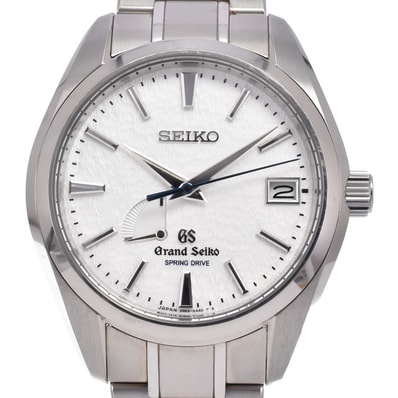 セイコー SEIKO SBGA011/9R65-0AE0 グランドセイコー ヘリテージコレクション 雪白 スプリングドライブ メンズ 良品 腕時計 H#149521