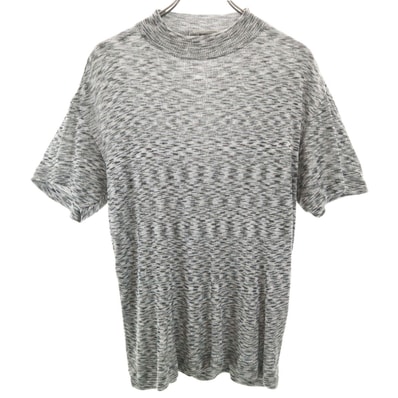 ISSEY MIYAKE MEN イッセイミヤケメン 90s 日本製 オールド 半袖 ニット M グレー