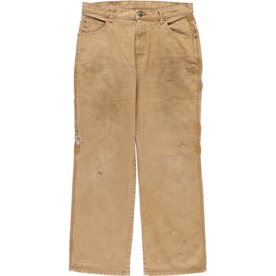 古着 ディッキーズ Dickies ダックペインターパンツ メンズw32相当/eaa604344