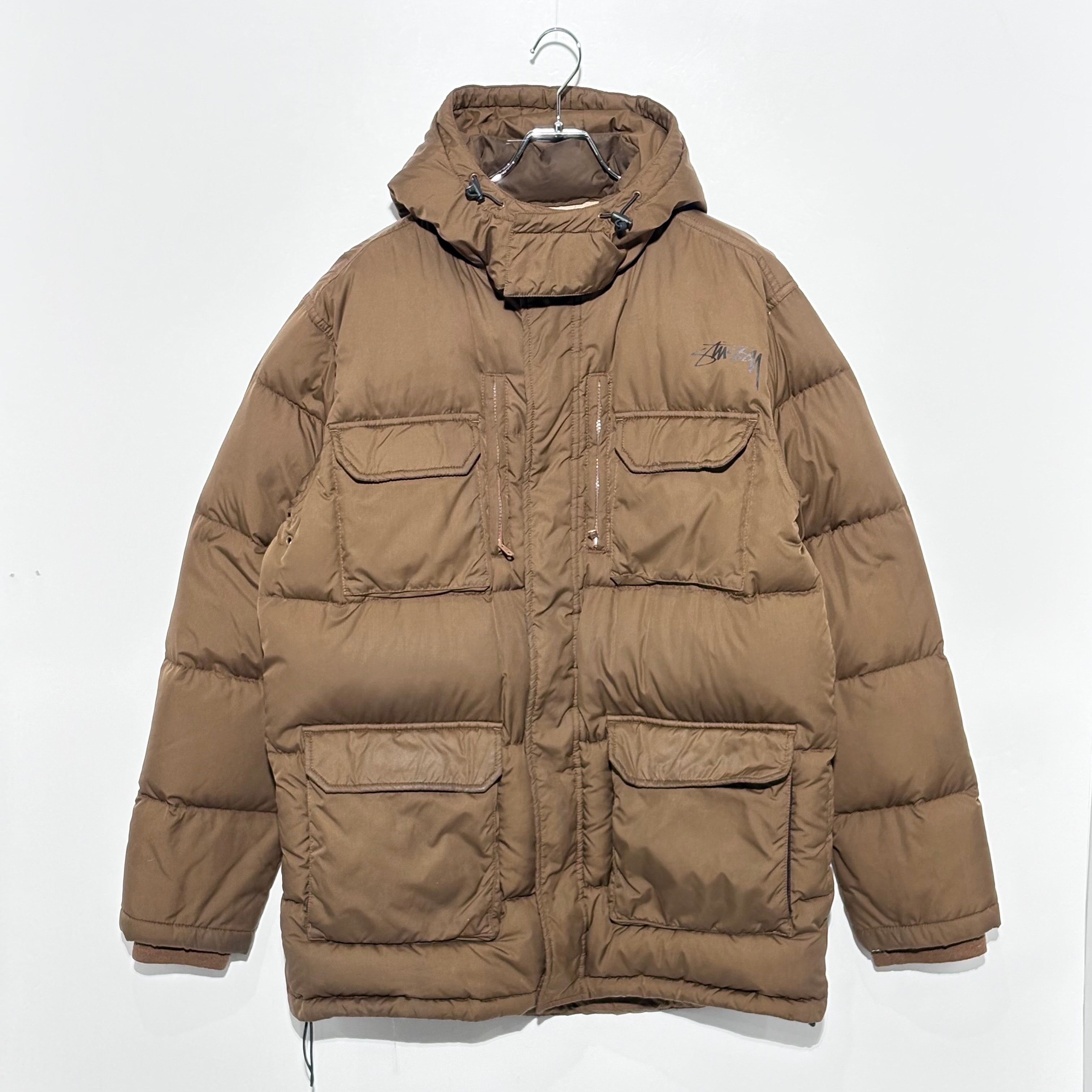 STUSSY Down Jacket Beige
