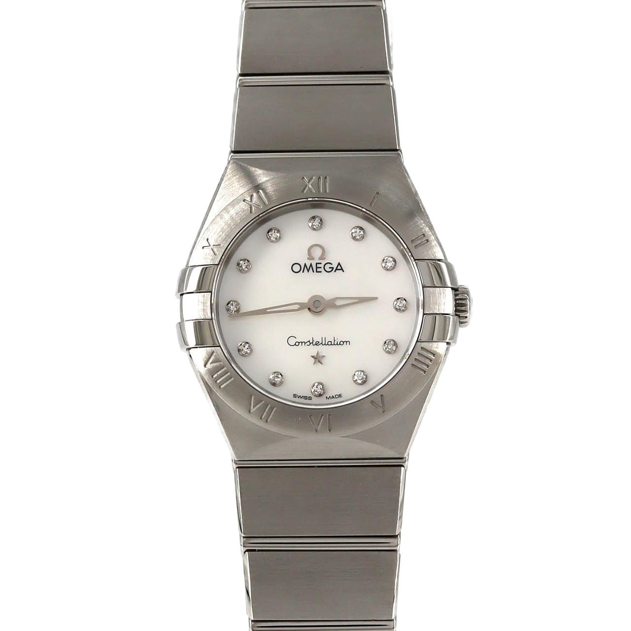 オメガ コンステレーションマンハッタン・12P 131.10.25.60.55.001 SS クォーツ