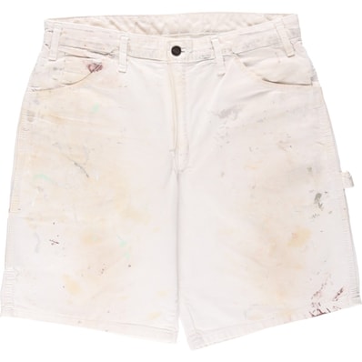 古着 ディッキーズ Dickies SHERWIN WILLIAMS ペイント ペインターショーツ ショートパンツ メンズw34相当/eaa647377