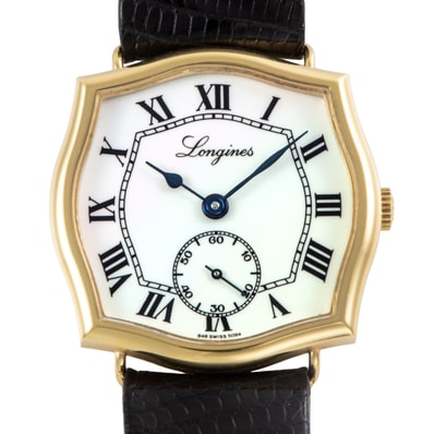 LONGINES ロンジン シンパシーケース YG 846 5094 スモールセコンド K18YG【中古】