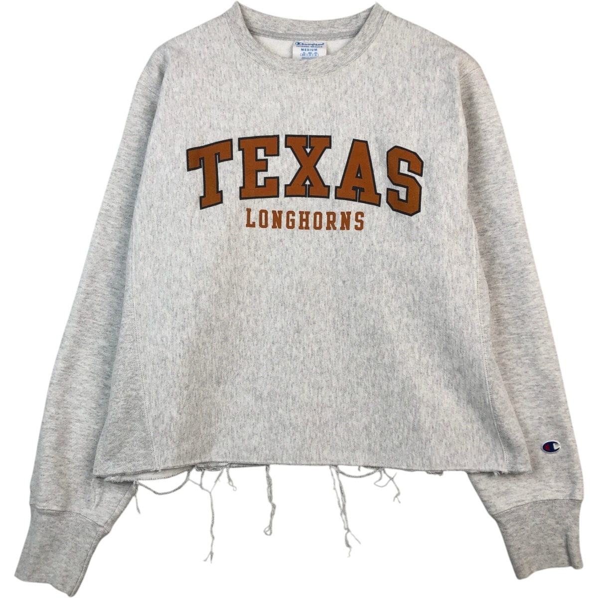 古着 チャンピオン Champion REVERSE WEAVE リバースウィーブ カットオフ スウェットシャツ トレーナー メンズM相当/eaa624108