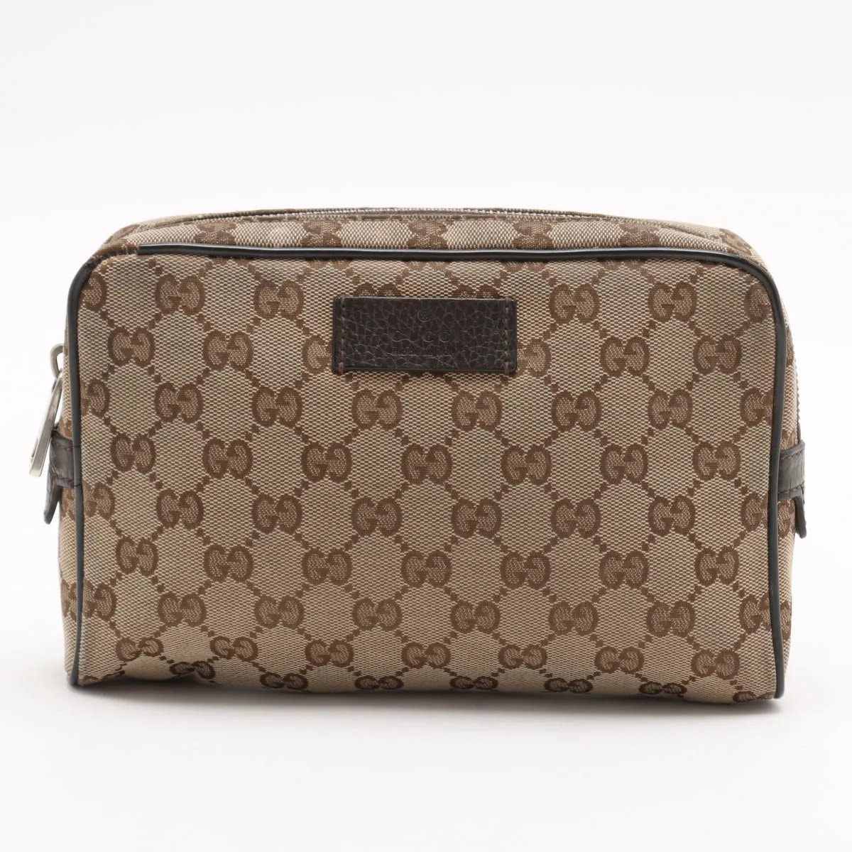 グッチ GGキャンバス 449174 ボディバッグ レザー×キャンバス