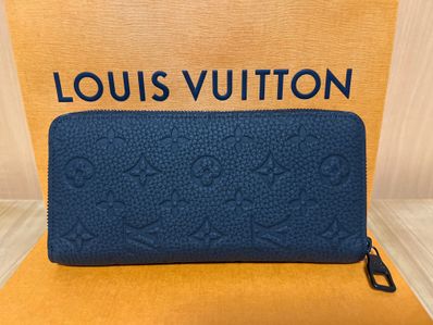 Louis Vuitton Zippy Wallet Vertical Taurillon Monogram "Noir"