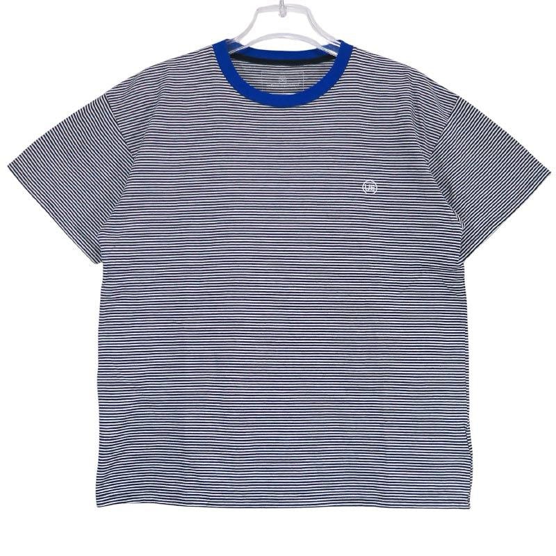 uniform experiment ユニフォームエクスペリメント 22SS S/S TRIM COLOR BORDER TEE UE-220047 ショートスリーブ トリム カラー ボーダー Tシャツ ブラック ネイビー カットソー 半袖 サイズ1