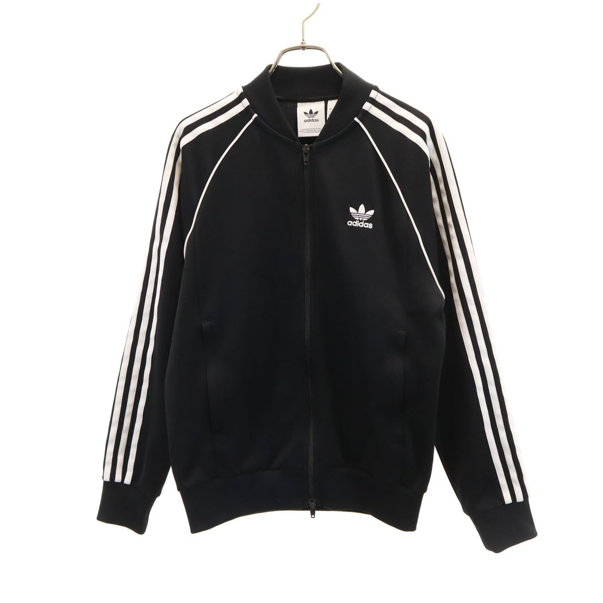 adidas Originals アディダスオリジナルス トレフォイルロゴ スーパースター トラックジャケット M ブラック ジャージ