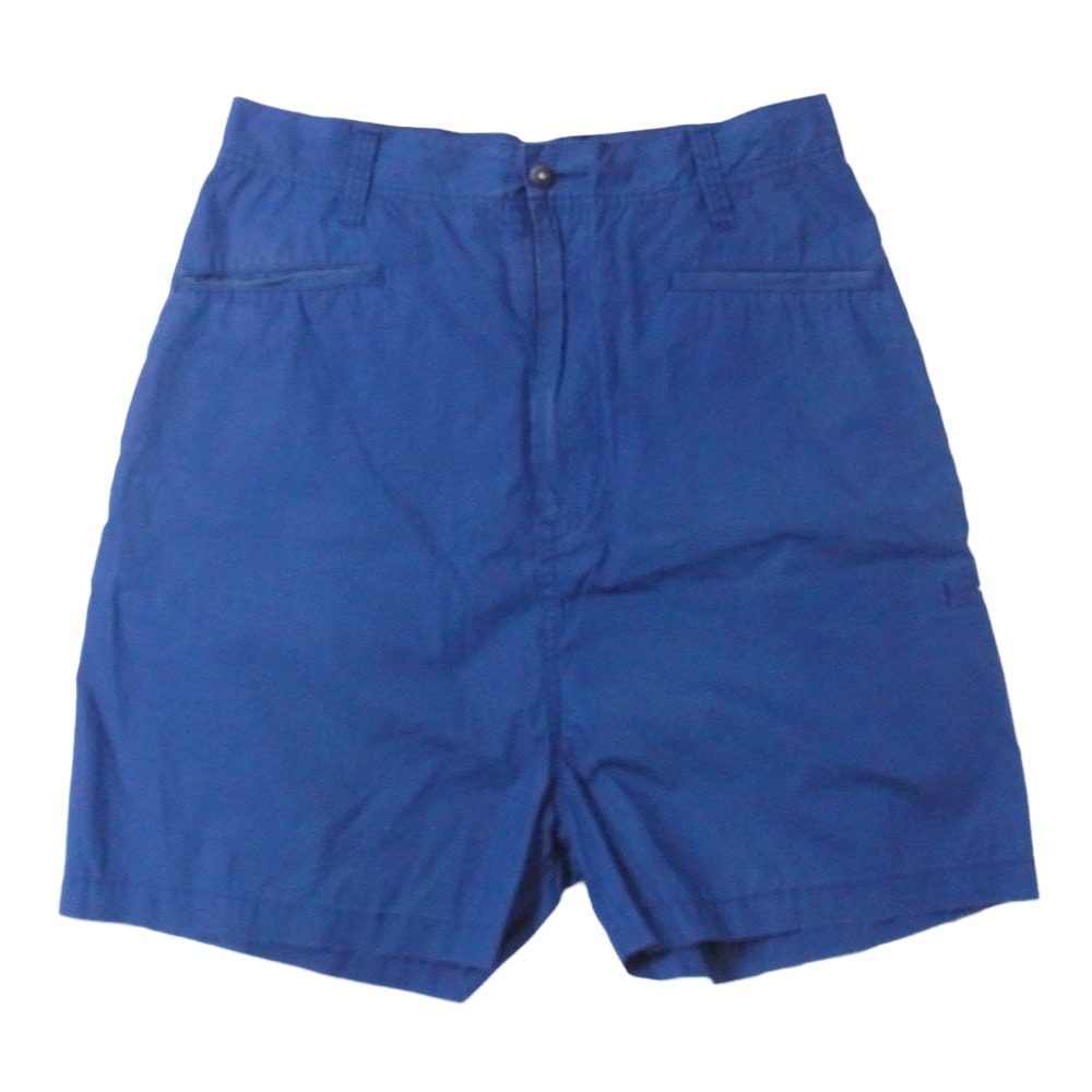 PORTER CLASSIC ポータークラシック ショートパンツ 5ポケット チノ ショーツ ショート ハーフ パンツ ブルー系 S【中古】