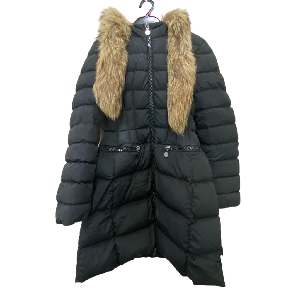 モンクレール MONCLER ダウンジャケット エルミルヌ タヌキファー ブラック