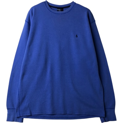 古着 ラルフローレン Ralph Lauren POLO RALPH LAUREN SLEEPWEAR サーマルロングTシャツ メンズXL相当/eaa616231