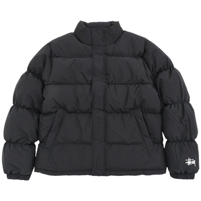 Stussy RIPSTOP DOWN PUFFER JACKET "Black"
