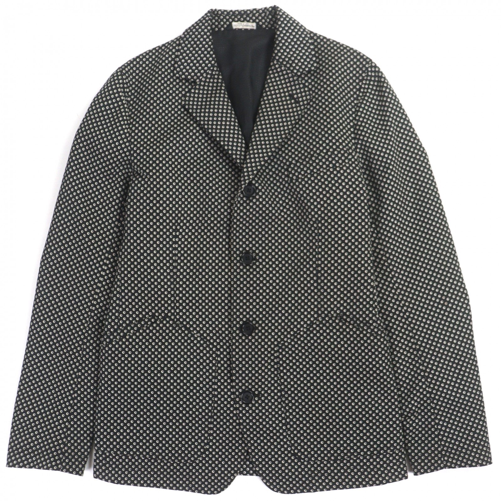 美品 ドルチェ&ガッバーナ テーラードジャケット ブラック メンズ 44