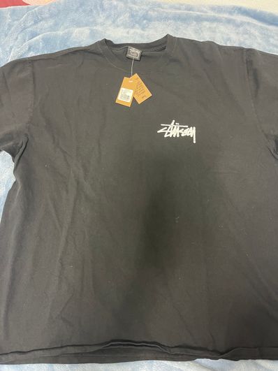 Stussy Old Phone Tee Pigment Dyed "Black"