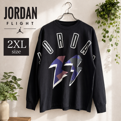NIKE JORDAN FLIGHT ロンT ブラック 2XL 新品