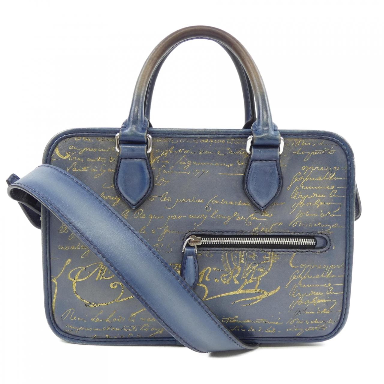C (やや傷や汚れあり)】ベルルッティ Berluti アンジュールガリバー
