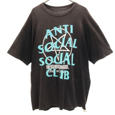 NEIGHBORHOOD ネイバーフッド USA製 半袖 Tシャツ XL 黒