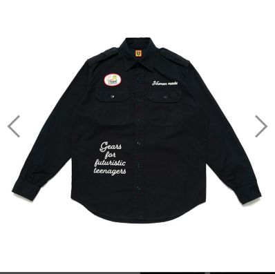 HUMAN MADE WORK JACKET "Black"