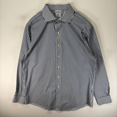 古着 50's~60's/50年代~60年代 ヴィンテージ ブルックスブラザーズ Brooks Brothers 長袖シャツ ボタンダウン 6ボタン M ブルー系 チェック メンズ