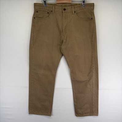 古着 リーバイス Levi's デニム パンツ カラーデニム 505 5ポケット ジップフライ ジーンズ w38 L32 ブラウン系 メンズ