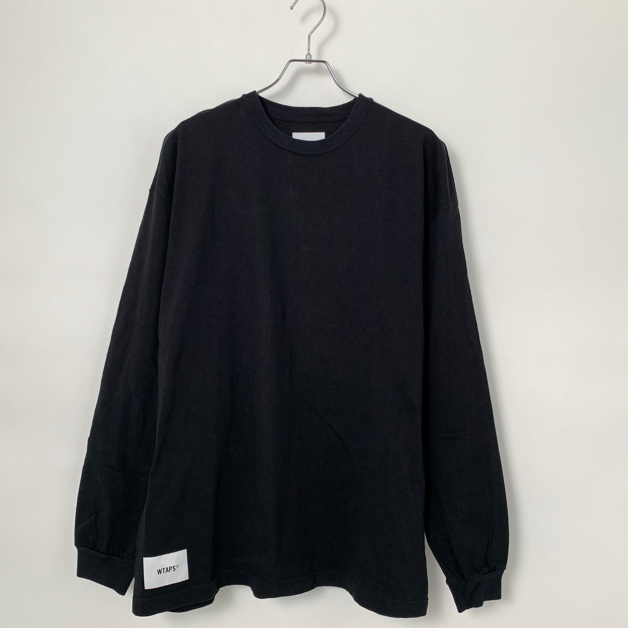 WTAPS AII 02 / LS / Cotton. Sign "Black"
