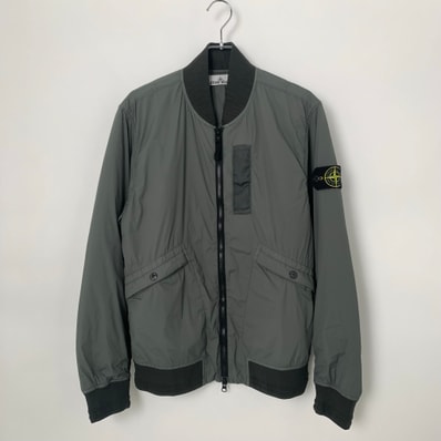 Stone Island Skin Touch Nylon-TC Down Jackets "Green"