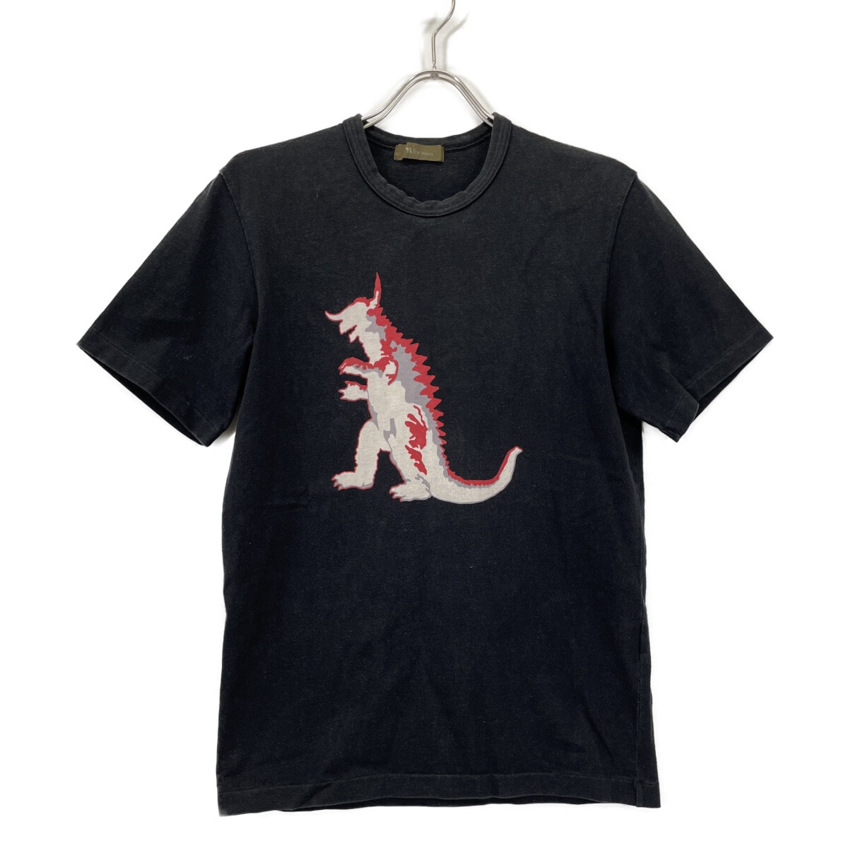 ワイズフォーメン 【東宝】ブラック ゴジラ Tシャツ 3
