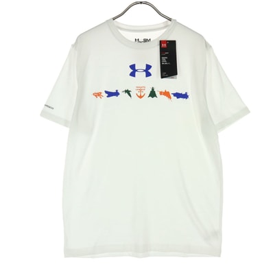 未使用 UNDER ARMOUR アンダーアーマー 半袖 Tシャツ SM アイボリー 外袋付き