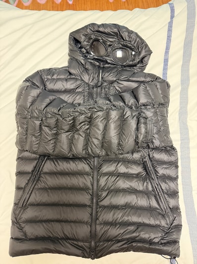 C.P Company D.D. Shell Goggle Down Jacket "Black"