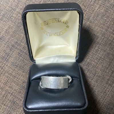 初期 貴重 tenderloin ID ring 925