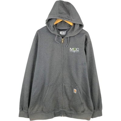 古着 カーハート Carhartt Loose Fit スウェットフルジップパーカー メンズXL相当/eaa673987