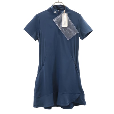 未使用 adidas アディダス ゴルフ 半袖 ワンピース M ネイビー インナーパンツ