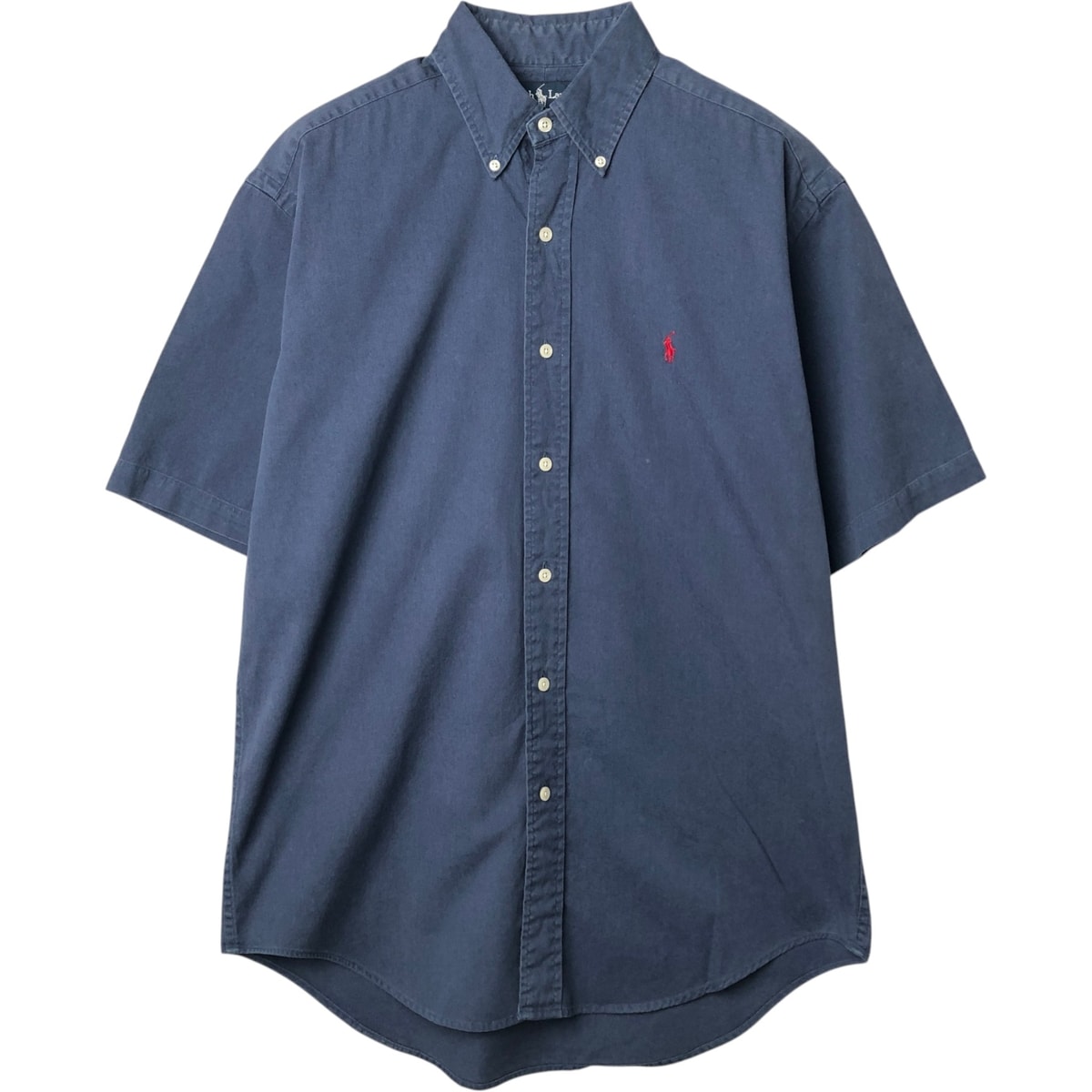 古着 ラルフローレン Ralph Lauren BLAIRE 半袖 ボタンダウンシャツ メンズS相当/eaa648880