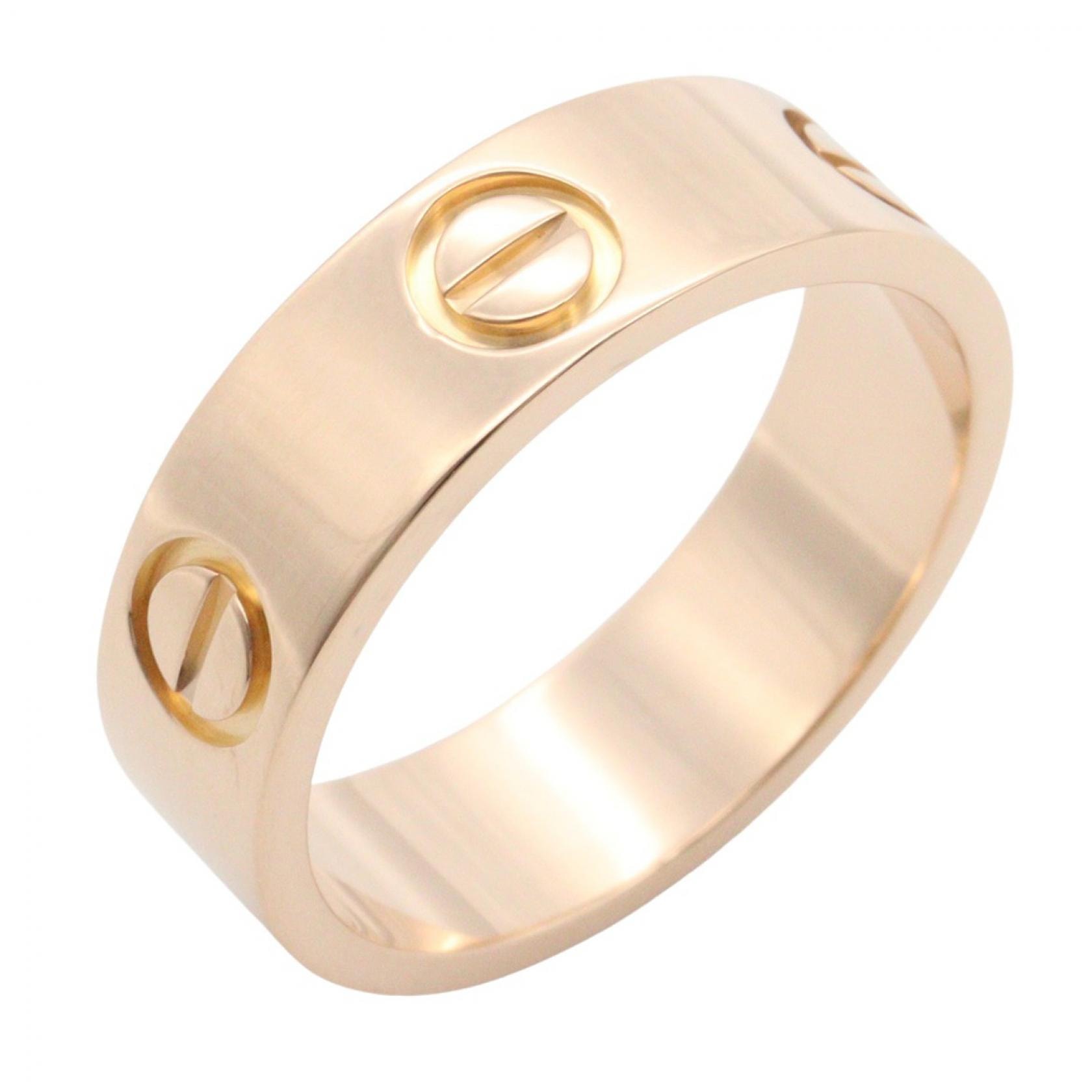 カルティエ CARTIER ラブリング リング・指輪 ジュエリー K18PG(ピンクゴールド) メンズ レディース ゴールド系 B4084800 【中古】