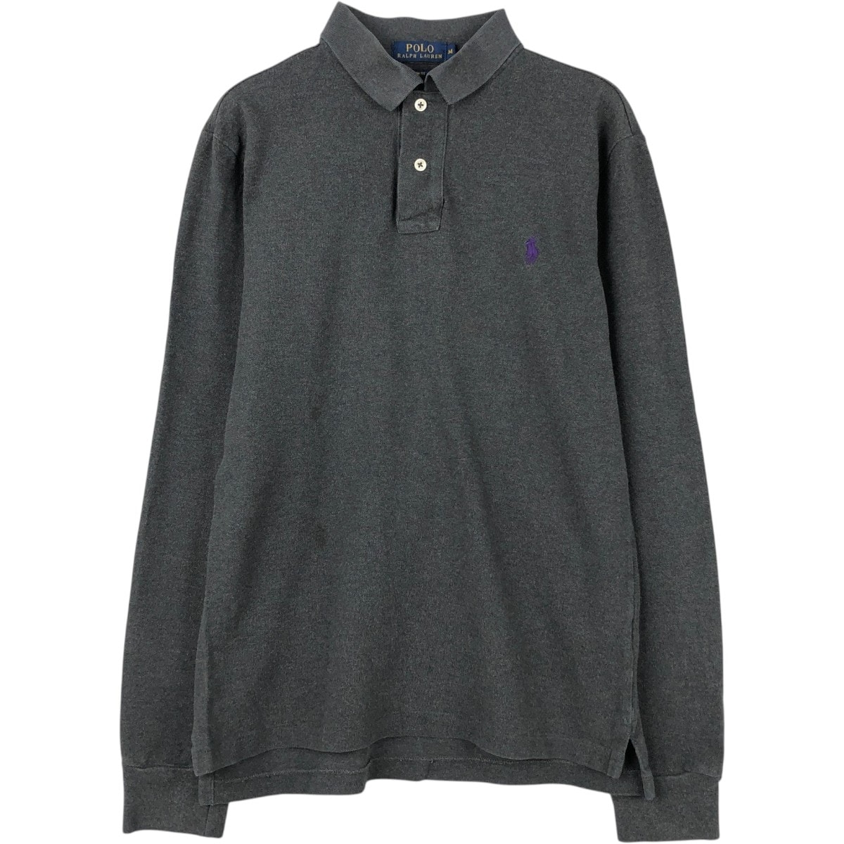 古着 ラルフローレン Ralph Lauren POLO RALPH LAUREN SLIM FIT 長袖 ポロシャツ メンズM相当/eaa667166