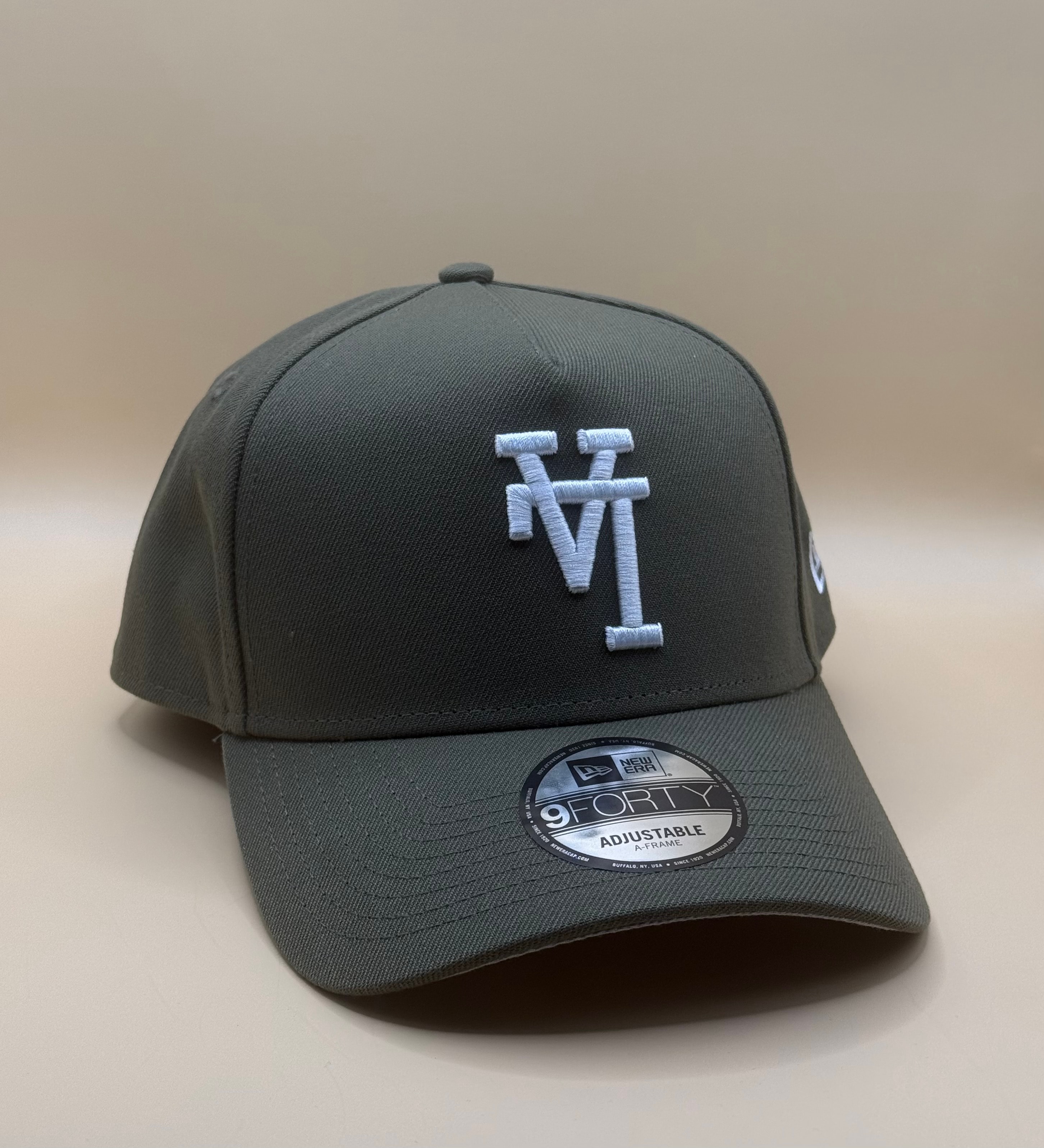 【限定発売】New Era 9FORTY ロサンゼルス・ドジャース リバースロゴ オリーブ