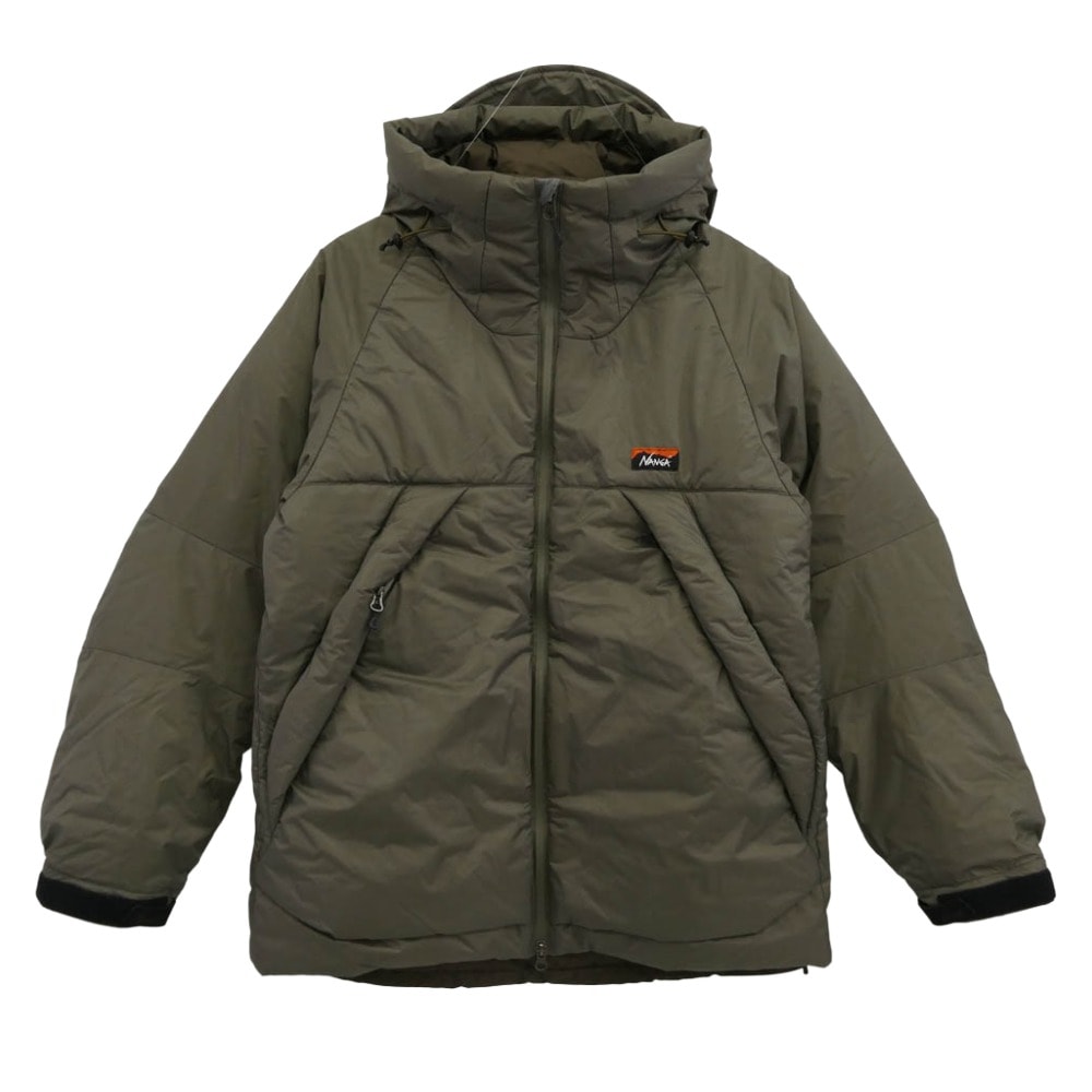 NANGA ナンガ ダウンジャケット 24FA-1 AURORA TEX IBUKI DOWN JACKET オーロラテックス イブキ ダウンジャケット カーキ系 L【中古】