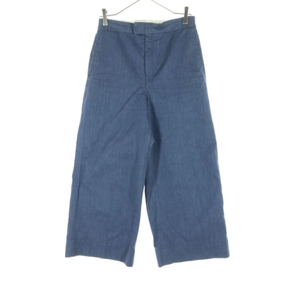 ZARA WOMAN ザラウーマン ワイドパンツ XS ブルー