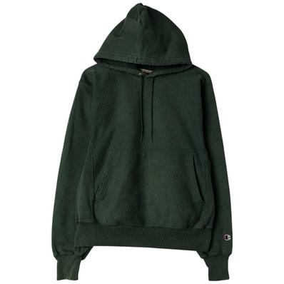 古着 00年代 チャンピオン Champion PREMIUM REVERSE WEAVE プレミアムリバースウィーブ 目無し スウェットプルオーバーパーカー メンズS相当/eaa599247