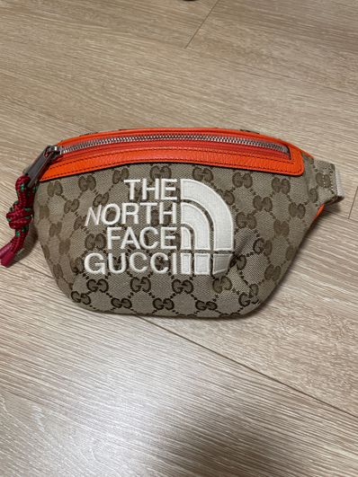 Gucci x The North Face Belt Bag "Beige Ebony"