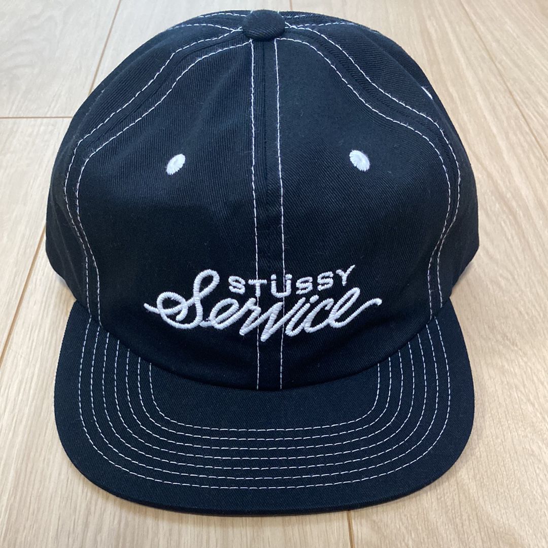 Stussy MD Stussy Service Strapback "True Black"